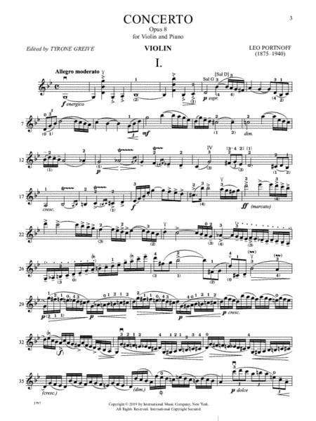 Concerto, Op.8 協奏曲 小提琴 (含鋼琴伴奏) 國際版 | 小雅音樂 Hsiaoya Music
