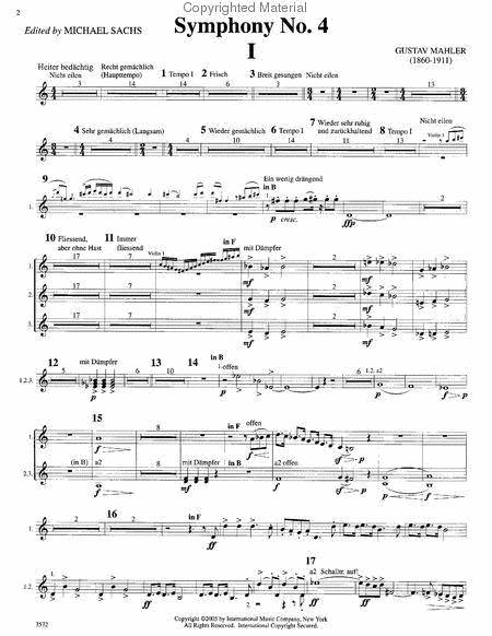 Symphonic Works, Complete Trumpet Parts - Volume II (Symphonies No. 4-6) 馬勒古斯塔夫 小號 小號獨奏 國際版 | 小雅音樂 Hsiaoya Music