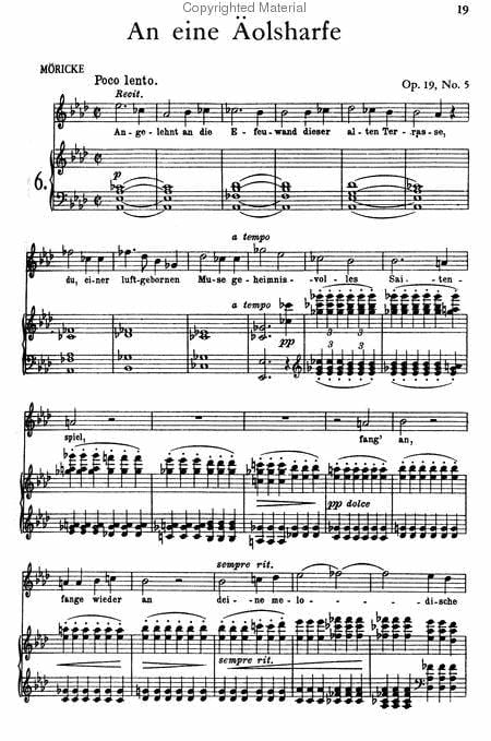 70 Songs. High. (G. & E.) 布拉姆斯 歌 | 小雅音樂 Hsiaoya Music