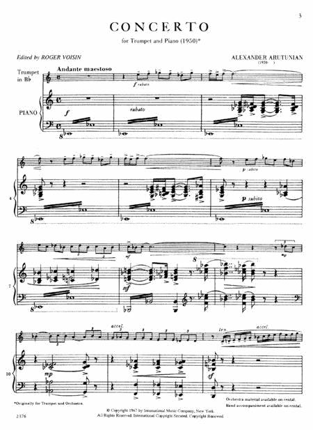 Trumpet Concerto 小號協奏曲 小號 (含鋼琴伴奏) 國際版 | 小雅音樂 Hsiaoya Music