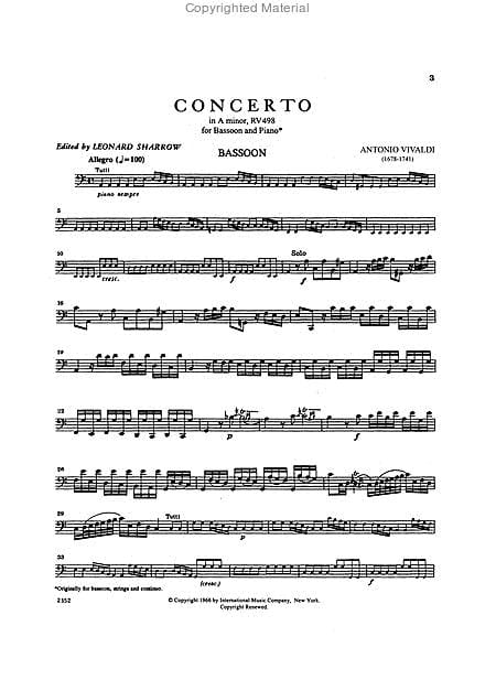 Concerto in A minor, RV 498 韋瓦第 協奏曲 小調 | 小雅音樂 Hsiaoya Music