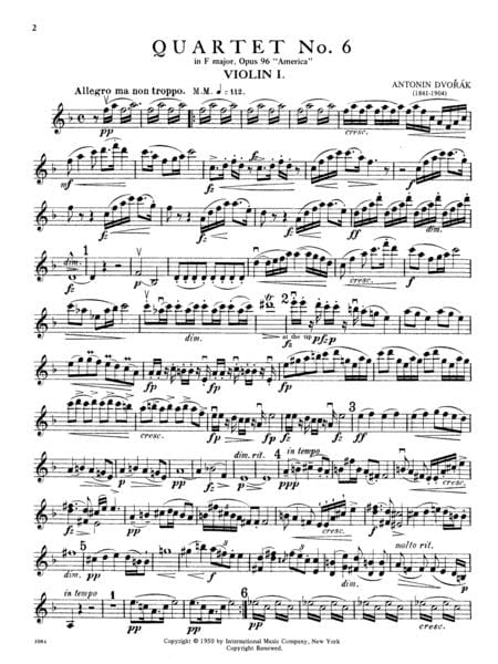 Quartet No. 12 in F major, Opus 96 ('American') 德弗札克 四重奏 大調作品 | 小雅音樂 Hsiaoya Music