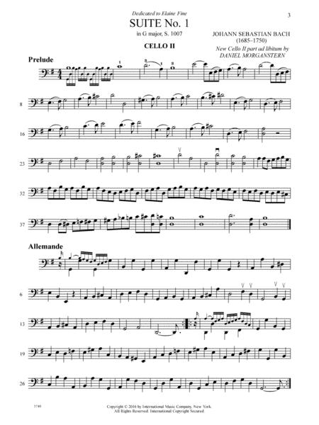 Cello Suites Nos. 1-3, S. 1007-1009, Cello II part (Accompaniment Ad Libitum) 巴赫約翰‧瑟巴斯提安 大提琴組曲 大提琴 伴奏 | 小雅音樂 Hsiaoya Music