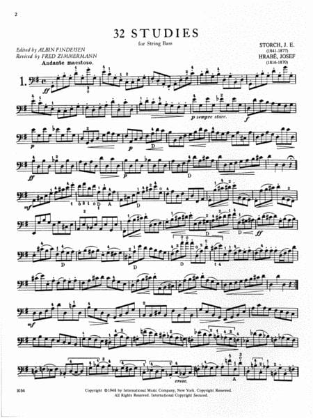 57 Studies: Volume I 練習曲 低音大提琴獨奏 國際版 | 小雅音樂 Hsiaoya Music