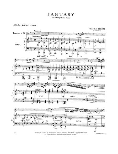 Fantasy 幻想曲 小號 (含鋼琴伴奏) 國際版 | 小雅音樂 Hsiaoya Music