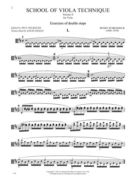 School of Viola Technique, Volume II 施拉迪克 中提琴 中提琴獨奏 國際版 | 小雅音樂 Hsiaoya Music