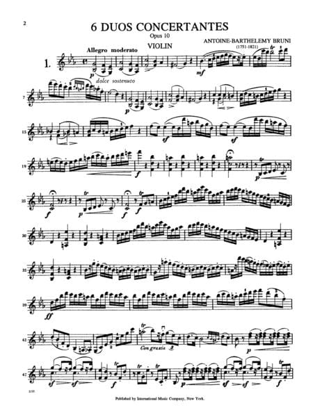 Six Duos Concertants Volume I 二重奏 | 小雅音樂 Hsiaoya Music