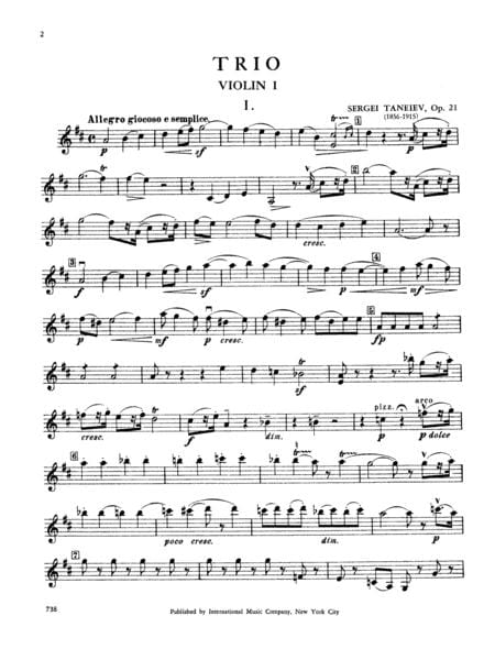 Trio in D major, Op. 21 三重奏 大調 | 小雅音樂 Hsiaoya Music