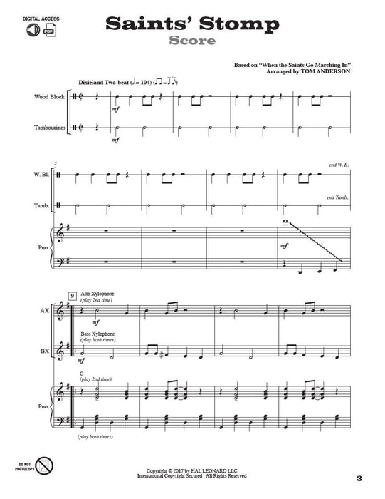 Play-Along with Jazz Groovin' Styles for Classroom Instruments 爵士音樂 | 小雅音樂 Hsiaoya Music