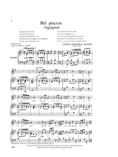 Bel piacere (Agrippina) - High 韓德爾 阿格莉皮娜 | 小雅音樂 Hsiaoya Music