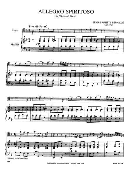 Allegro Spiritoso 中提琴 (含鋼琴伴奏) 國際版 | 小雅音樂 Hsiaoya Music