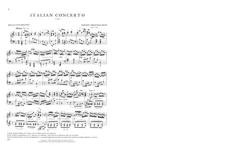 Italian Concerto, S. 971 巴赫約翰瑟巴斯提安 義大利協奏曲 鋼琴獨奏 國際版 | 小雅音樂 Hsiaoya Music