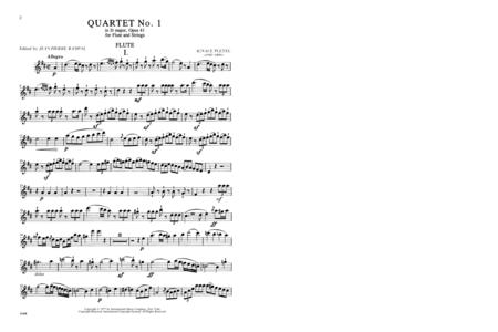 Three Quartets, Opus 41 for Flute, Violin, Viola & Cello 四重奏作品 長笛小提琴大提琴 | 小雅音樂 Hsiaoya Music