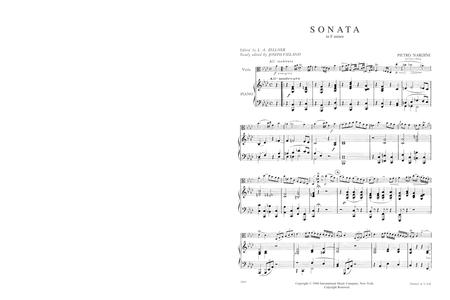 Sonata in F minor 納迪尼 奏鳴曲 小調 中提琴 (含鋼琴伴奏) 國際版 | 小雅音樂 Hsiaoya Music