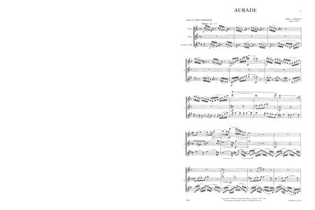 Aubade for Flute, Oboe & Clarinet 晨曲長笛雙簧管 | 小雅音樂 Hsiaoya Music