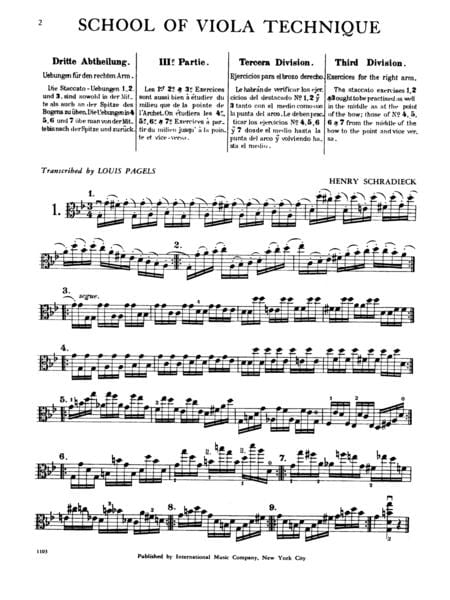 School of Viola Technique: Volume III 施拉迪克 中提琴 中提琴獨奏 國際版 | 小雅音樂 Hsiaoya Music