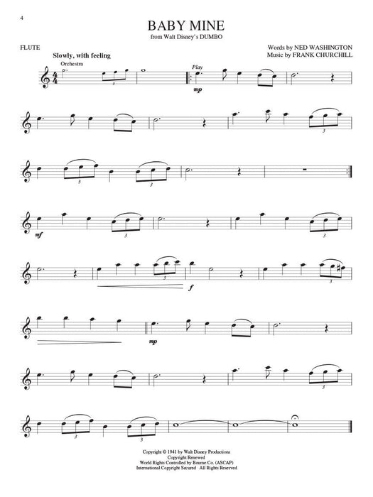 Disney Classics for Flute Instrumental Play-Along Pack 長笛 | 小雅音樂 Hsiaoya Music