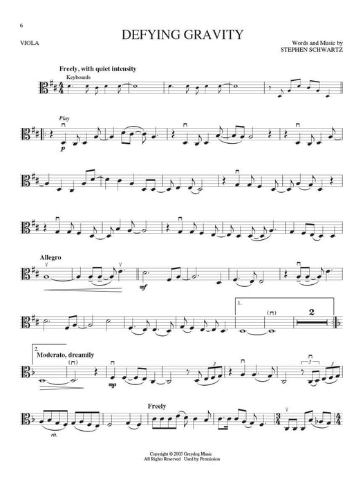 Wicked Viola Play-Along Pack 中提琴 | 小雅音樂 Hsiaoya Music