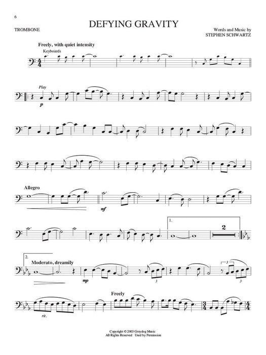 Wicked Trombone Play-Along Pack 長號 | 小雅音樂 Hsiaoya Music