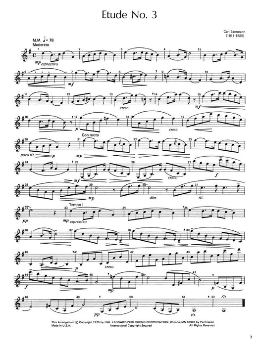 Master Solos Intermediate Level - Clarinet Book/Online Audio 獨奏 豎笛 | 小雅音樂 Hsiaoya Music