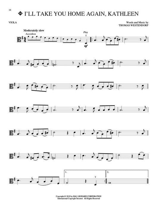 Irish Favorites Viola 中提琴 | 小雅音樂 Hsiaoya Music