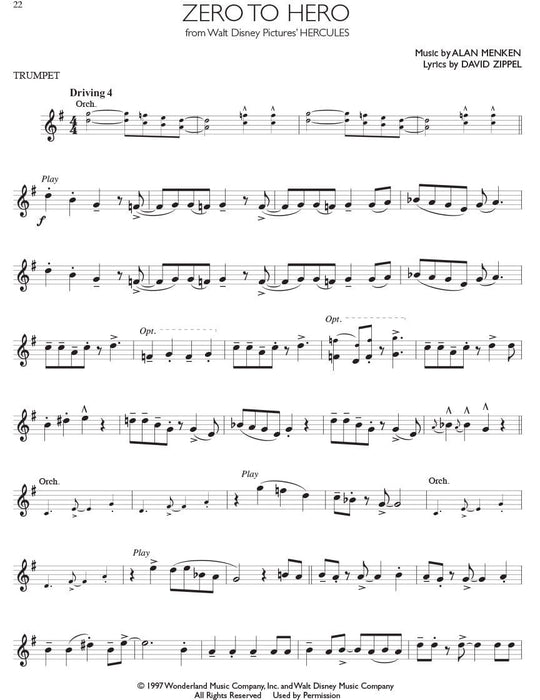 Disney Solos for Trumpet Play Along with a Full Symphony Orchestra! 獨奏 小號 交響曲 | 小雅音樂 Hsiaoya Music