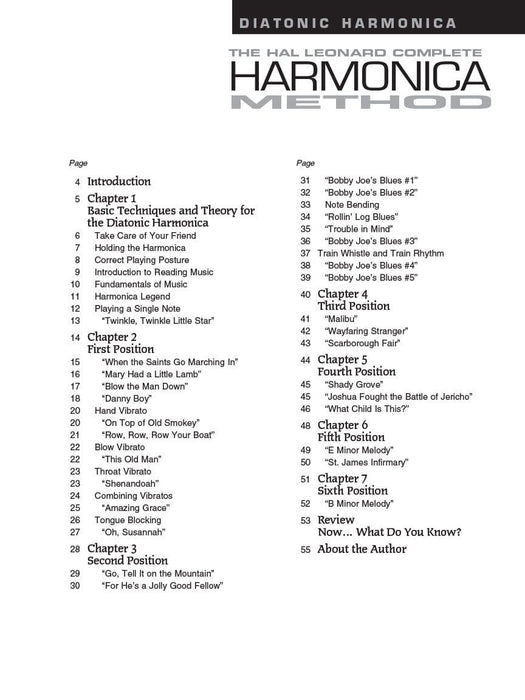 The Hal Leonard Complete Harmonica Method - The Diatonic Harmonica | 小雅音樂 Hsiaoya Music