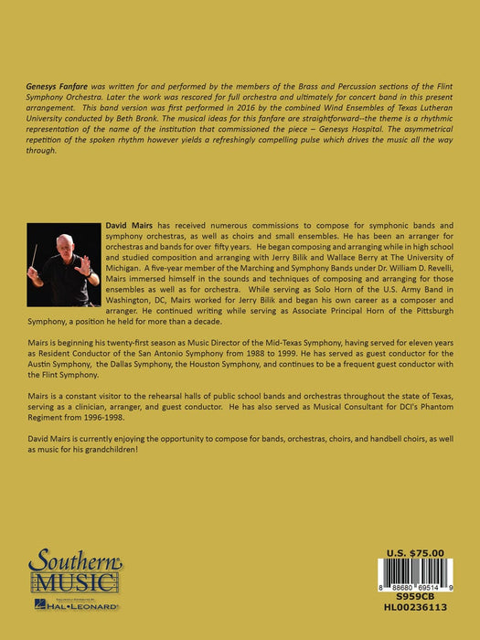 Genesys Fanfare Score and Parts 號曲 管樂團 | 小雅音樂 Hsiaoya Music